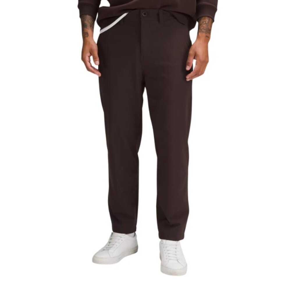 Lululemon Relaxed Tapered Heavy Twill Cropped Pants Men’s 31 Brown